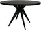 HSM Collection-Ronde Eettafel-ø140x76-Zwart-Mango/Metaal