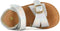 Shoesme Classic - Meisjes Sandaal - Leer - Zilver - Maat 31