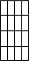 vidaXL - Inloopdouchewand - 90x195 - cm - transparant - gehard - glas