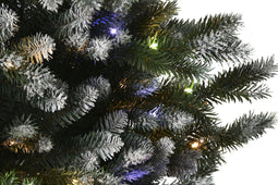 Kerstboom Home ESPRIT Groen Metaal Polyethyleen Besneeuwd 110 x 110 x 150 cm