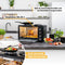 TZS First Austria - Vrijstaande Oven 30L - Convectie mini oven 3200W max 230°C - Zwart