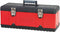 KS Tools 850.0345 - Gereedschapskist - Schokbestendig met afneembaar blad - Zwart/Rood