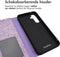 iMoshion Hoesje Geschikt voor Samsung Galaxy A54 (5G) Hoesje Met Pasjeshouder - iMoshion Design Bookcase smartphone - Meerkleurig / Purple White Flowers