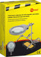 3e hand met vergrootglas met LED's, houder en spons