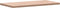 vidaXL - Wastafelblad - 80x40x2,5 - cm - massief - beukenhout