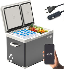 KOEL Crate Dual 30 - Compressor Koelbox 12V en 230V - Koelen en Vriezen - 30 Liter