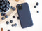 Mobiparts iPhone 12 Mini - Silicone Cover - Soft-touch - Blueberry Blue