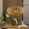 Hanglamp Stripes Ø65 cm mangohout - naturel