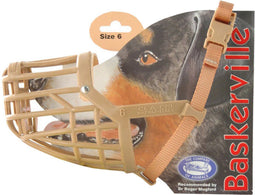 Baskerville Classic Basket Muzzle Lichtbruin - Hondenopvoeding - Nr. 6