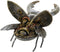 Decoratieve figuren Home ESPRIT Grijs Multicolour Kevers 22 x 14 x 11 cm