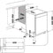Bauknecht BKO UBM - Onderbouw vaatwasser - 15 couverts - RVS