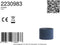 Light & Living - kap - Harper - blauw - textiel - Ø 30cm - E27 - 2230983