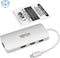 Tripp-Lite U442-DOCK12-S - USB-C Docking Station - (x2) HDMI + VGA Thunderbolt 3 PD Charging - Zilver
