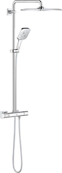 GROHE Rainshower SmartActive 310 Regendouche Mono Cube - Thermostaatkraan - 3 douchestralen - Chroom - 26652000