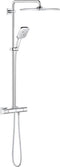 GROHE Rainshower SmartActive 310 Regendouche Mono Cube - Thermostaatkraan - 3 douchestralen - Chroom - 26652000