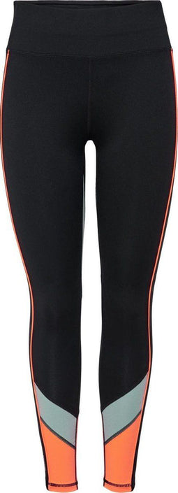 Only Play Dando - Sportlegging - Sneldrogend ademend materiaal - Zwart - Maat XS