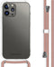 iMoshion Hoesje Geschikt voor iPhone 13 Pro Max Hoesje Met Koord - iMoshion Backcover met koord - Transparant