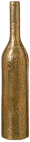 Vaas 12 x 12 x 61 cm Gouden Aluminium