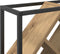 vidaXL - Wijnrek - Artisan - Eiken - 51x18x52,5 - cm - Houten - Afwerking
