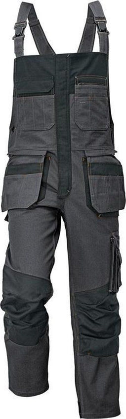 Assent RENMARK bibpants - Werkbroek met multifunctionele zakken - Grijs - 50