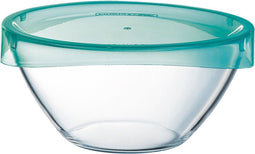 Saladekom Luminarc Keep'n Lagon Transparant Met deksel Glas (23 cm) (6 Stuks)