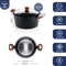 Westinghouse Kookpan - Ø 28 cm - Zwart Marmer - Speciale Editie - Vaatwasser-bestendig