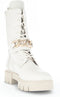 Gabor 92.743 - Veterboots - Leren laarzen met rits - Wit
