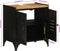 vidaXL - Wastafelkast - 55x35x60 - cm - ijzer - en - massief - mangohout
