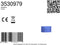 Light & Living - kap - Paradox - blauw - textiel - E27 - 3530979