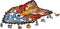 UNIDRAGON Houten Puzzel Voor Volwassenen Dier - Vurige Vos - 107 stukjes - Small 16x24 cm