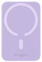 Baseus Mini 6.000 mAh - Powerbank - Draadloos opladen met MagSafe 15W - Paars