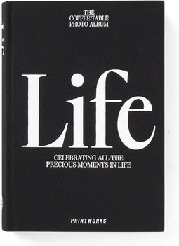 Printworks Fotoalbum / Fotoboek - Life - Zwart