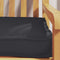 vidaXL - Ligbedkussens - voor - Bank - 2 - stuks - Zwart - 200x40x8 - cm - Oxford - Stof