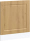 vidaXL - Vaatwaspaneel - Porto - 60x1,5x67 - cm - bewerkt - hout - artisanaal - eiken