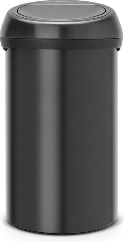 Brabantia Touch Bin - Prullenbak 60 l - Soft-Touch sluiting - Matt Black