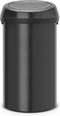 Brabantia Touch Bin - Prullenbak 60 l - Soft-Touch sluiting - Matt Black
