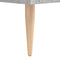 vidaXL - Dressoir - 69,5x34x90 - cm - bewerkt - hout - betongrijs