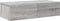 vidaXL - Wandschap - met - lades - 60x26,5x15 - cm - bewerkt - hout - grijs - sonoma