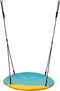 Nestschommel Winkoh Turquoise/Geel PP touwen