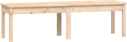 vidaXL - Tuinbank - 2-zits - 159,5x44x45 - cm - massief - grenenhout