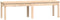 vidaXL - Tuinbank - 2-zits - 159,5x44x45 - cm - massief - grenenhout