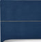 VERNOYES - Tweepersoonsbed - Blauw - 160 x 200 cm - Fluweel