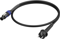 Neutrik 1036420 Aansluitkabel Stroom Zwart 1.5 m