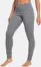Odlo Active Warm ECO Lange Thermobroek Dames - 100% Gerecycled Polyester - Grijs - Maat L