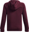 Under Armour Ua Rival Fleece Hoodie - Sweatshirt - Capuchon - Bordeaux (Maat 122/128)