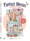 Carla Kamphuis - Fantasy Houses - Kleurboek voor volwassenen - 72 pagina's