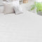 Elektrische deken, 195 x 165 cm, queensize bedverwarmer, elektrisch, met 4 warmtestanden, 12-uurs ti