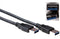 ACT SB3013 - USB 3.0 A male - A male - 200 cm - Zwart