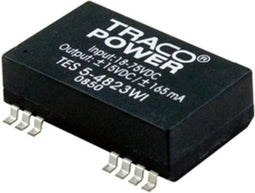 TracoPower TES 5-2413WI DC/DC-converter, SMD 24 V/DC 5 V/DC 200 mA 5 W Aantal uitgangen: 1 x Inhoud 1 stuk(s)