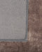 EVREN - Shaggy vloerkleed - Bruin - 140 x 200 cm - Polyester